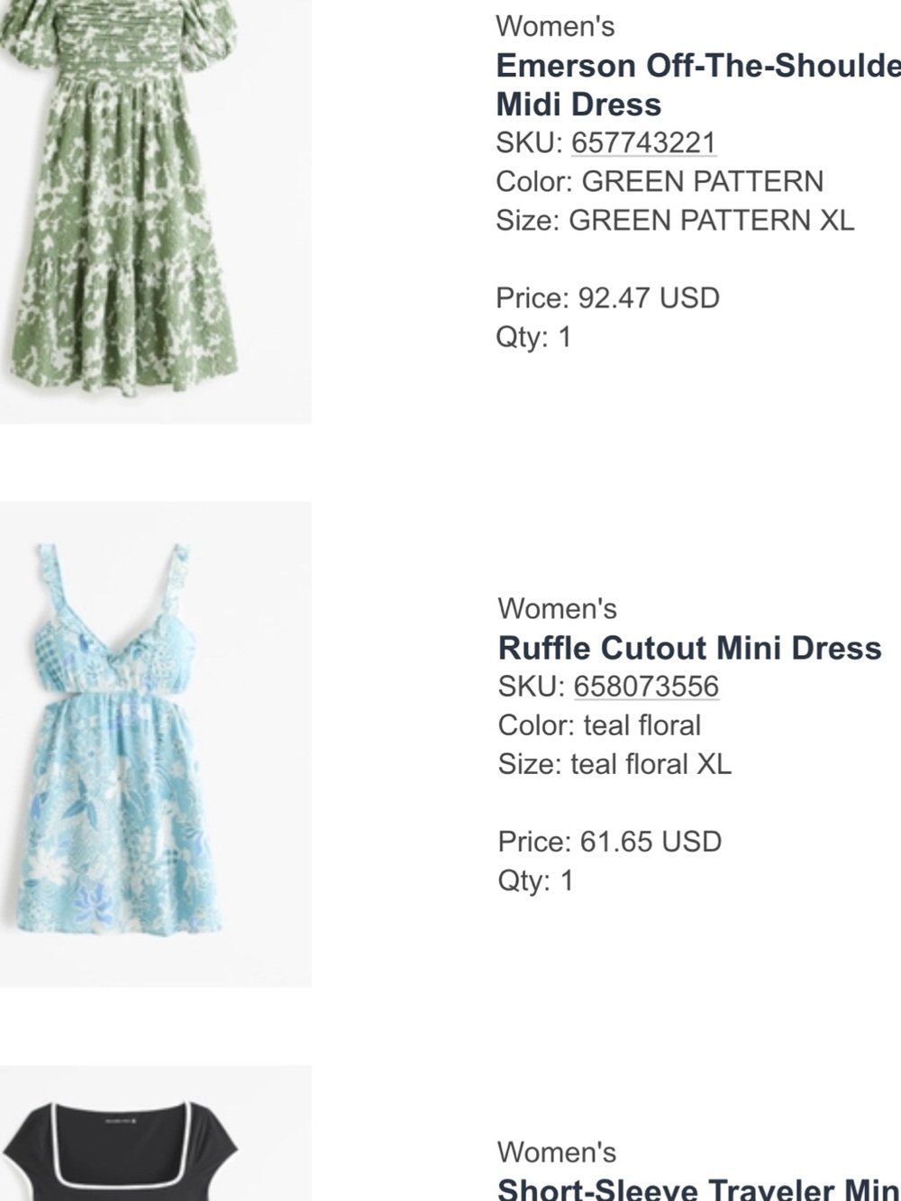Abercrombie & Fitch Light Blue Paisley Summer Dress